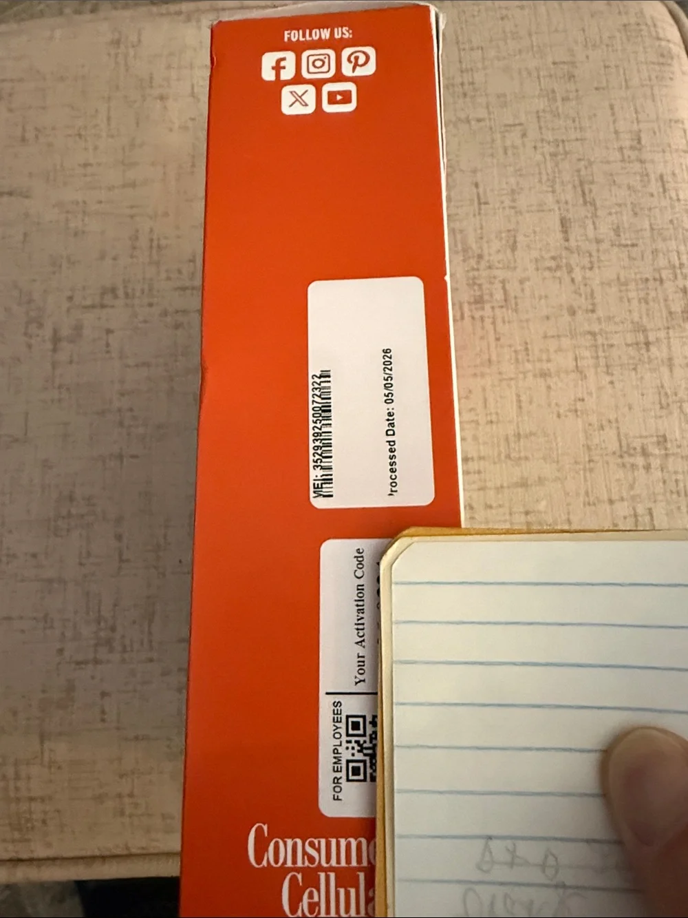 iris Connect 2 Smartphone - Blue and Black
